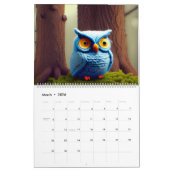 Niedliches Holz Eulen Kinderdusche Kinderdekoratio Kalender (Mär 2026)