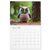 Niedliches Holz Eulen Kinderdusche Kinderdekoratio Kalender (Jan 2026)