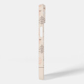 Niedliches Holz Igel Muster Case-Mate iPhone Hülle (Rückseite / Rechts)