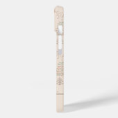 Niedliches Holz Igel Muster Case-Mate iPhone Hülle (Rückseite / Links)