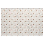 Niedliches Holz Igel Muster Stoff (Fat Quarter (45,7 x 55,9 cm))