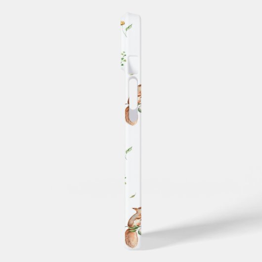 Niedliches Holzlandtier-Muster Case-Mate iPhone Hülle (Rückseite / Links)