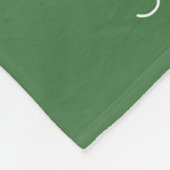 Niedliches Holzlandtier-Muster Fleecedecke (Ecke)