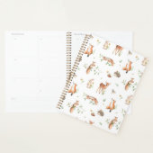 Niedliches Holzlandtier-Muster Planer (Anzeige)