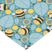 Niedliches Honey Bee Wrapping Paper Set 3 Napkins Kurzer Tischläufer (Ecke)