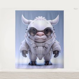 Niedliches Hornzeichen Wandteppich