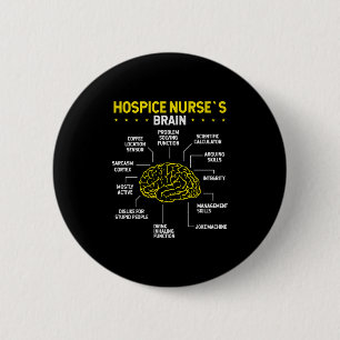 Niedliches Hospice Nursing Day Button