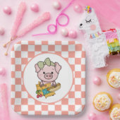 niedliches Hotdog-Party Pappteller (Party)