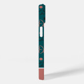 Niedliches Hübsches Blau und Rosa Schmetterlingsmu Case-Mate iPhone Hülle (Rückseite / Rechts)