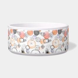 Niedliches Hübsches Muster Rosa und Blau Abstrakt Napf