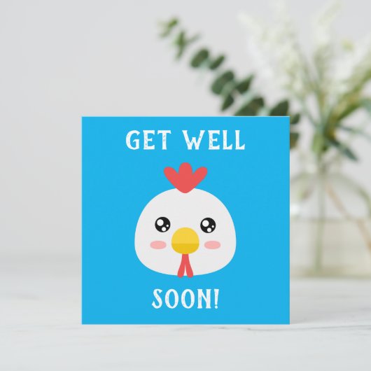 Niedliches Huhn (Stehend Vorderseite)