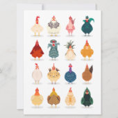 Niedliches Huhn Ankündigung (Vorderseite)