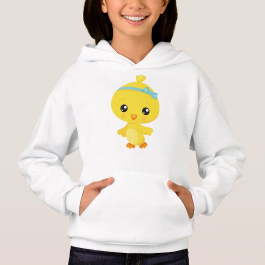 Niedliches Huhn, Baby Hühnchen, Küken, kleines Huh Hoodie (Vorderseite)