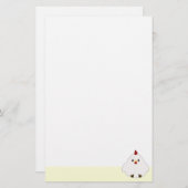 Niedliches Huhn Briefpapier (Vorne/Hinten)