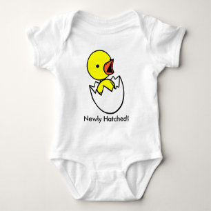 niedliches Huhn & Eggl Säugling Shirt "frisch gesc