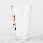 Niedliches Huhn Glas (Links)