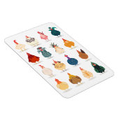 Niedliches Huhn Magnet (Rechte Seite)