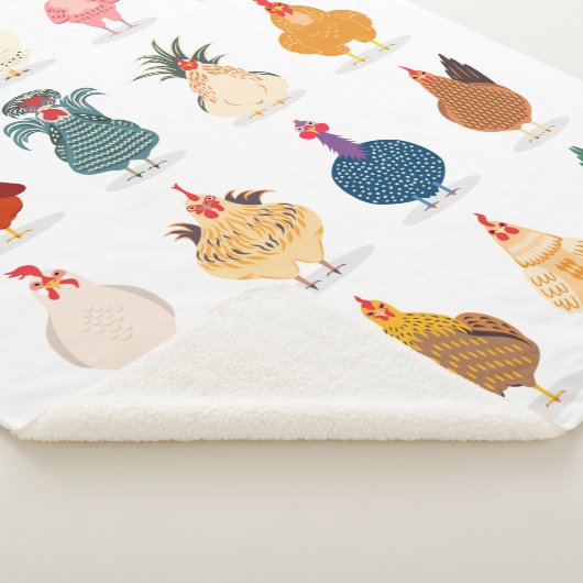 Niedliches Huhn Sherpadecke (3/4)