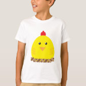 Niedliches Huhn T-Shirt (Vorderseite)