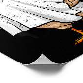 Niedliches Hühnchen Boo Happy Halloween Kostüme Mä Poster (Ecke)