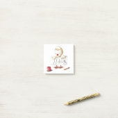 Niedliches Hühnchen Danke Post-it Klebezettel (Auf Schreibtisch)