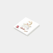 Niedliches Hühnchen Danke Post-it Klebezettel (angewinkelt)