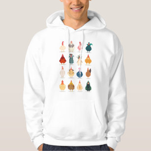  Niedliches Hühnchen Hoodie