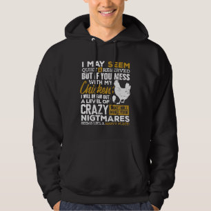 Niedliches Hühnchen Lover Bauer Hoodie