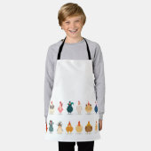 Niedliches Hühnchen Schürze (Getragen)