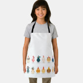 Niedliches Hühnchen Schürze (Insitu)