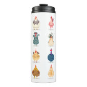  Niedliches Hühnchen Thermosbecher (Vorderseite)