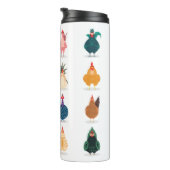  Niedliches Hühnchen Thermosbecher (Nach rechts gedreht)