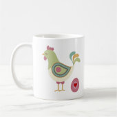 Niedliches Hühnchen und das Ei Kaffeetasse (Links)
