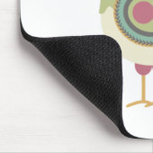 Niedliches Hühnchen und das Ei Mousepad (Ecke)