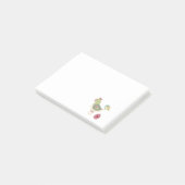 Niedliches Hühnchen und das Ei Post-it Klebezettel (angewinkelt)