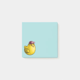 Niedliches Hühnerdesign - Funny Yellow Chick Oster Post-it Klebezettel