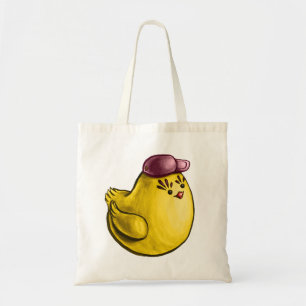 Niedliches Hühnerdesign - Funny Yellow Chick Oster Tragetasche