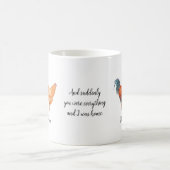 Niedliches Hühnerpaar in der Liebe Kaffeetasse (Mittel)