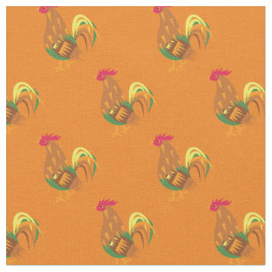 Niedliches Hühnerrooster Kids Baby Kinderzimmer Or Stoff