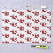 Niedliches Hummerboil-Party Seidenpapier (Handwerk)