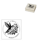 Niedliches Hummingbird Individuelle Name Gummistempel (Stempel)