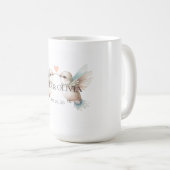 Niedliches Hummingbird Wedple Kaffeetasse (VorderseiteRechts)