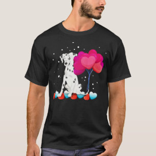 Niedliches Hund Haustier Hunde Rasse Dalmatiner T-Shirt