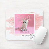 Niedliches Hunde-Foto Keepake | Sparkle the Tiny C Mousepad (Mit Mouse)