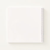 Niedliches Hunde-Foto Keepake | Sparkle the Tiny C Notizblock (Rückseite)