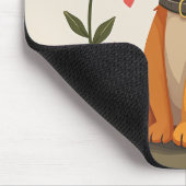 "Niedliches Hundeband." Mousepad (Ecke)
