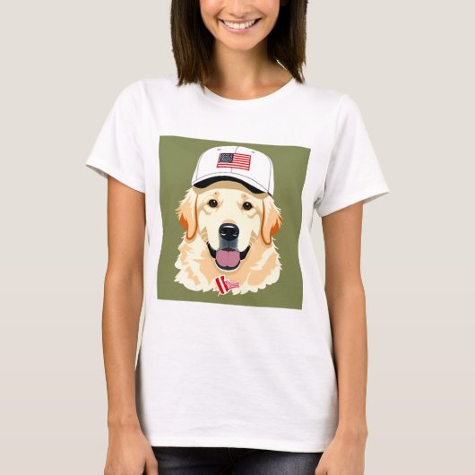 niedliches Hundedesign T-Shirt (Vorderseite)