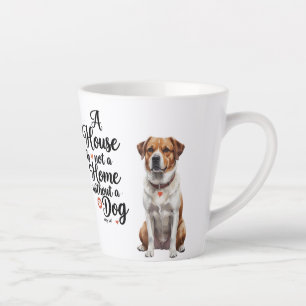 Niedliches Hundeherz Kleine Latte Tasse