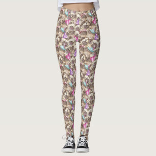 Niedliches Hundemuster Leggings