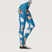 Niedliches Hundemuster Leggings (Rechts)